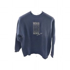 Vintage Rolls Royce Embroidered Crewneck Men's Size M