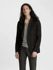  1698 John Varvatos Collection Satin Black Jacket EU 54 USA 44