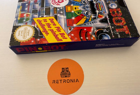 Pin Bot Nintendo Nes Spiel UK Version OVP mit Handbuch komplett CIB