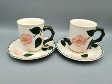 Villeroy Boch Wildrose 2x  Henkelbecher mit Untertasse