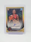 COLLIN MURRAY-BOYLES 2025-26 BOWMAN CHROME GOLD ROOKIE AUTO /50 Q7244