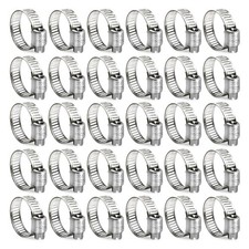Hose Clamp 30pcs Fuel Line Clamp 58 To 11625mm Radiator Hose Clamps Hose Clamp 30pcs Fuel Line Clamp 58 To 11625mm Radiator Hose Clamps