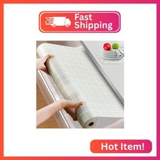 Beautysaid Shelf and Drawer Liner for Kitchen Cabinet Non Adhesive Non Slip