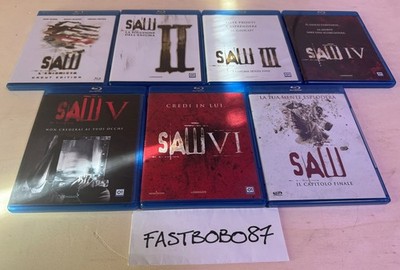 Saw | Blu-Ray DEU | Saga 1 - 2 - 3 - 4 - 5 - 6 - 7 | Aus dem Katalog