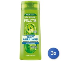Garnier Fructis Shampoo 250 Ml Puliti & Brillanti GrüN