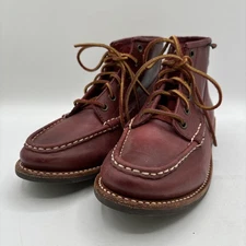 G.H. Bass & Co. Quail Hunter Mid Lace Boots Men's Size 8 M Red Leather