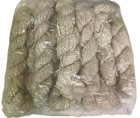 RECYCLED SARI SILK Yarn - Bag of 10 Hanks 1000g 2 pounds - Cream Colors — photo 2