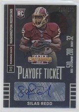 2014 Panini Contenders Playoff Ticket 23/199 Silas Redd (Sec Row Seat) Auto 0b2