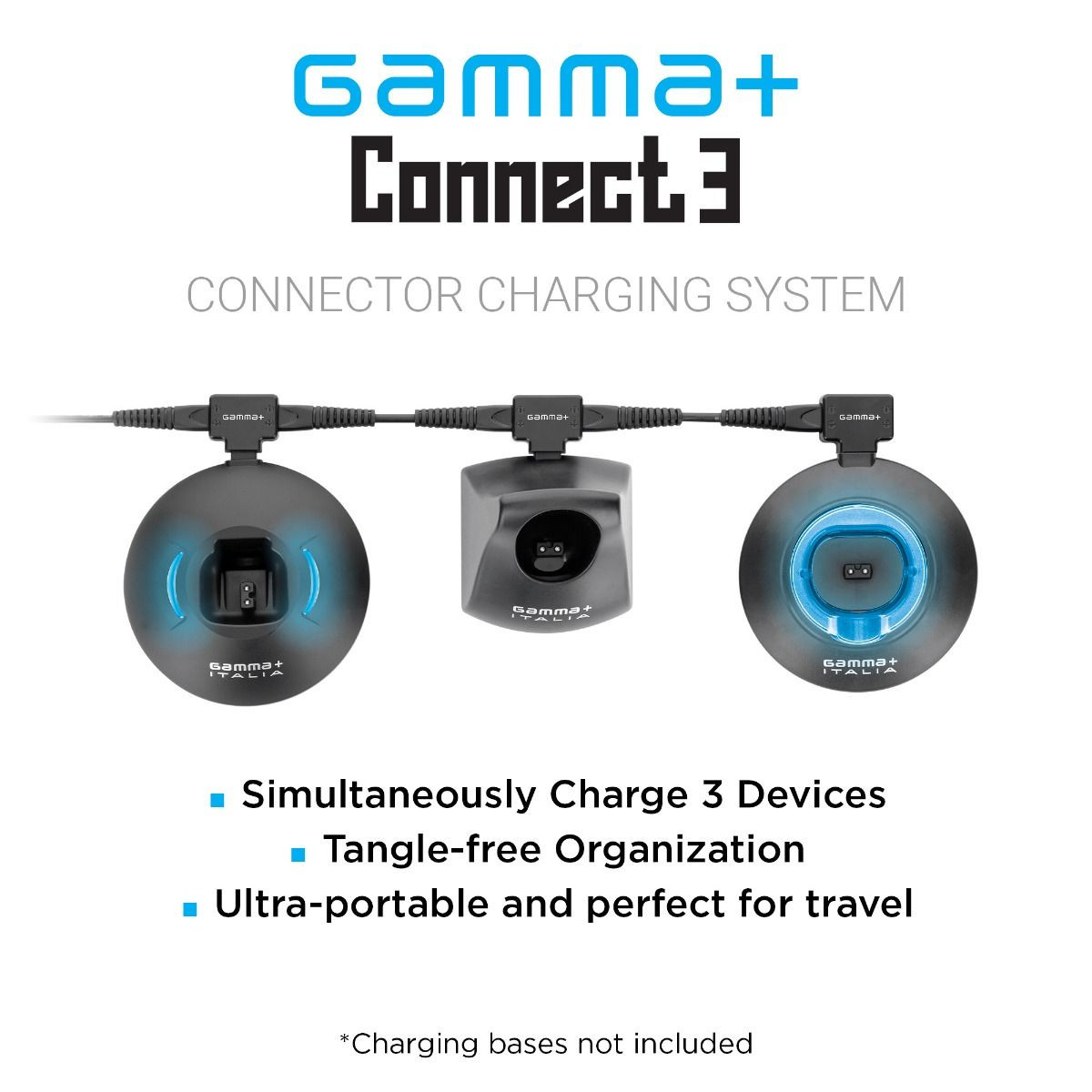 Gamma+ Barberhood - Connect 3 Charging System (GP314B)