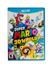 Super Mario 3D World Wii U CIB Authentic Disc & Case - Tested Working
