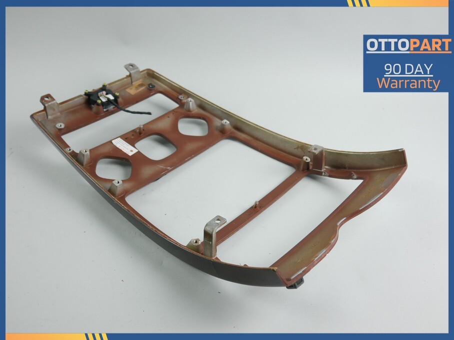 04-08 Maserati Quattroporte Dashboard Center Console Brown Wood Trim 67305400