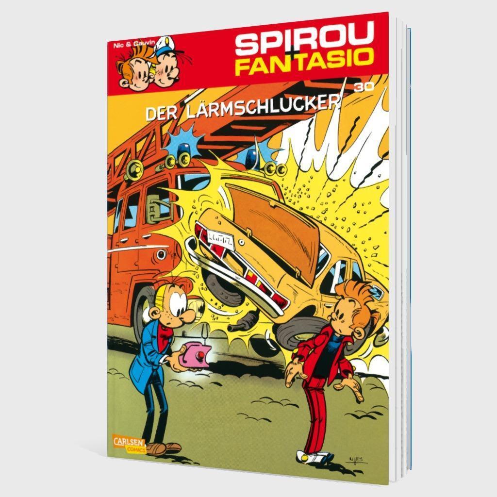 Thumbnail - Spirou & Fantasio 30: Der Lärmschlucker Janry