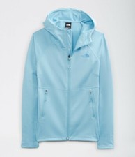 NWT The North Face Canyonlands Full Zip Hoodie Jacket Women's Blue Stretch XS