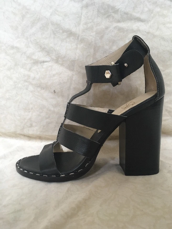 Женские черные кожаные туфли Joan David Dawillow размер 7 М - Изображение 4 из 4