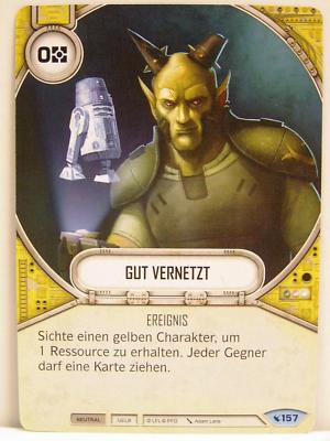 Star Wars Destiny - 2x #157 Gut vernetzt - Vermächtnisse / Legacies