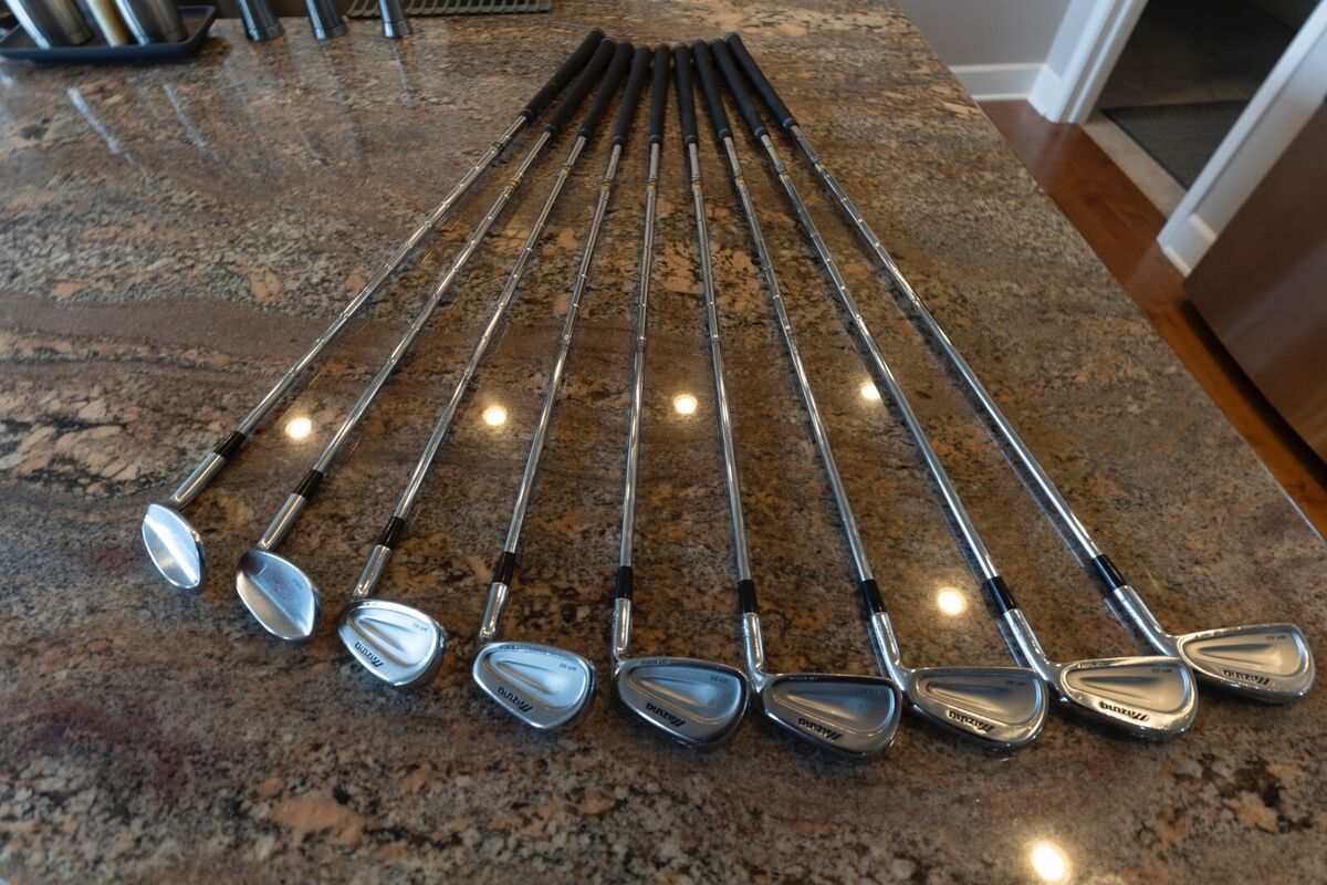 Infamous Mizuno Complete Set of MP-60 Irons 4 thru Lob Wedge Infamous Mizuno Complete Set of MP-60 Irons 4 thru Lob Wedge