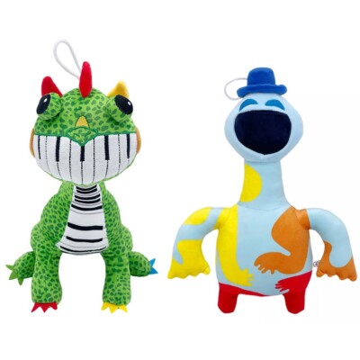 2PC Doey Der Doughman Pianosaurus Plüsch Puppe für Fans 30CM Fiugre Spielzeug