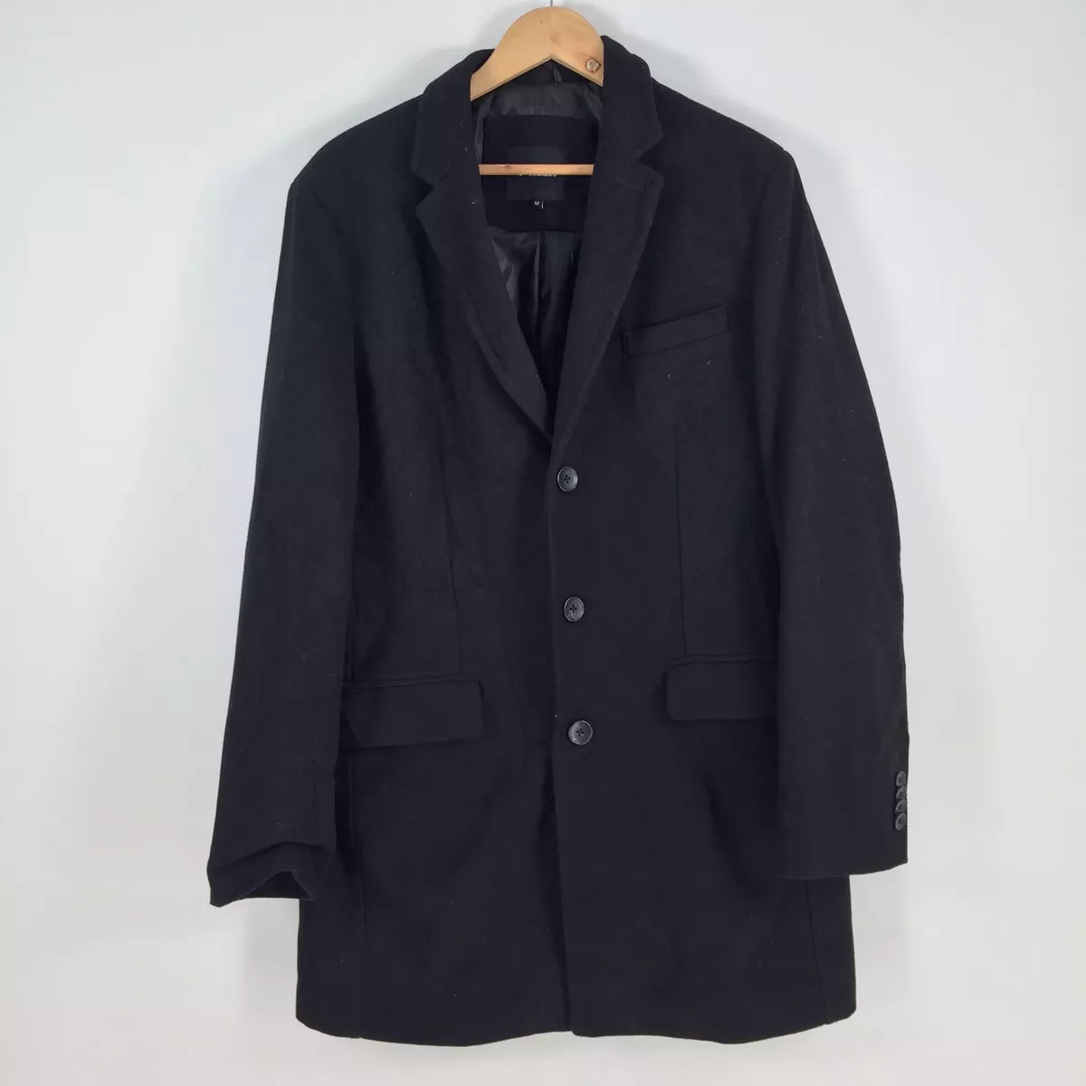 Mens heavy overcoat cheap
