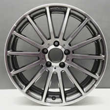 MERCEDES CLA A-CLASS W176 18" TURBINE GREY DIAMOND CUT ALLOY WHEEL RIM AMG X1