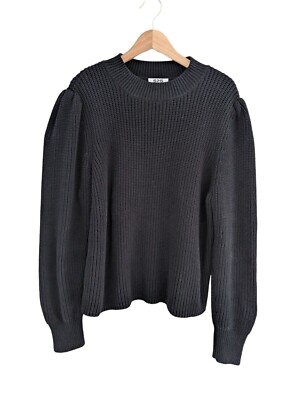 525 America Thick Chunky Ribbed Knit Crew Neck Pullover Sweater XL