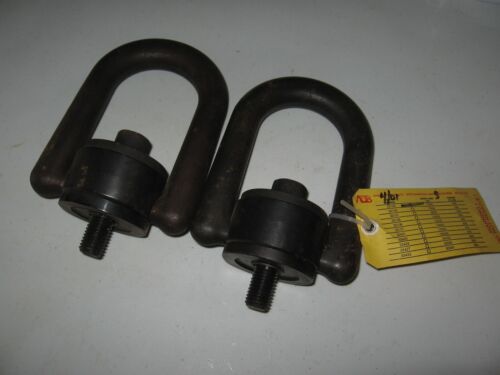 AMERICAN DRILL BUSHING (2) 33102 HOIST RING 3/4-10 7000lbs capacity New !! - Picture 2 of 7