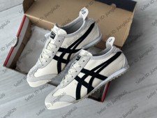 Onitsuka Tiger Mexico 66 Classic Unisex Shoes Birch/Black Vintage Sneakers