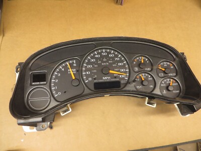 Rebuilt Instrument Cluster For 00-02 GMC Sierra/Yukon/Chevy – Speedometer 15055362, Choose Your Mileage