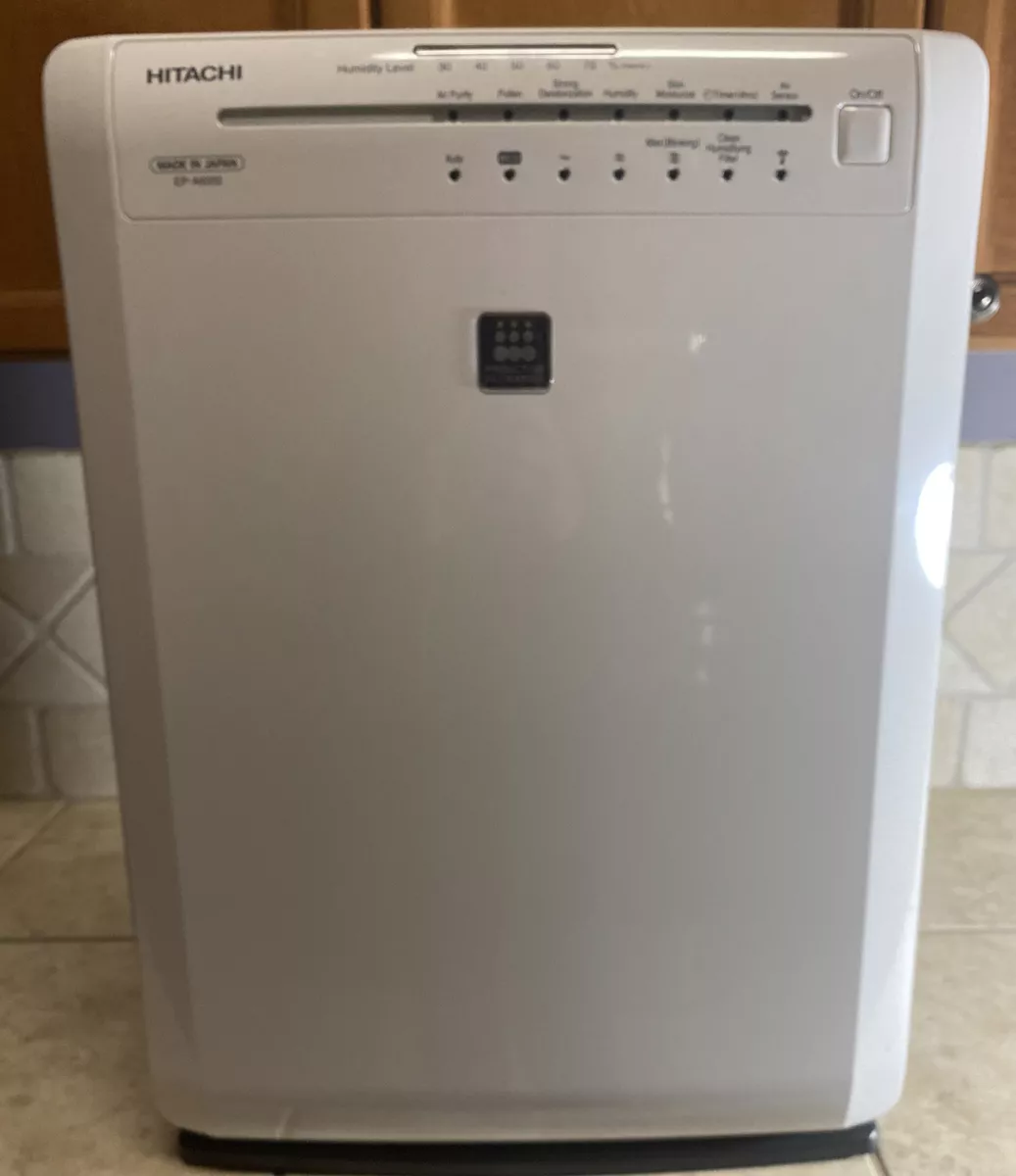 Hitachi EP A6000 Humidified Air Purifier Premium white. Made In Japan
