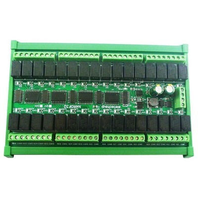 32CH RS485 Relay Modbus Rtu PLC IO Expansion Module 2A Intermediate Relay Output