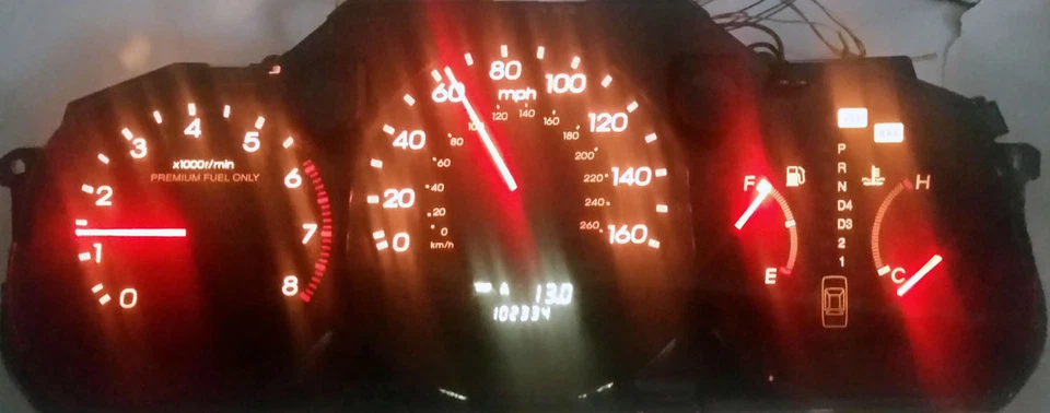 Acura 3.5 RL 1996 1997 1997 1998 1999 2000 2001 2002 VELOCÍMETRO Foto 2 de 2