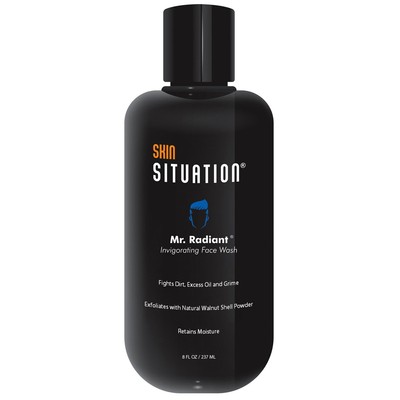 Mr. Radiant Men Daily Face Wash Deep Cleans Detox Removes Dirt and Oil Exfoli...