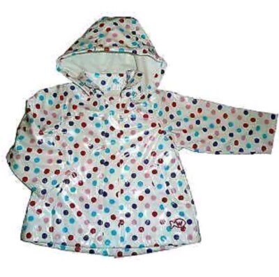 Week-end á la mer | Hochwertige Regenjacke BABY Mädchen | Punkte Dots  | Gr. 86