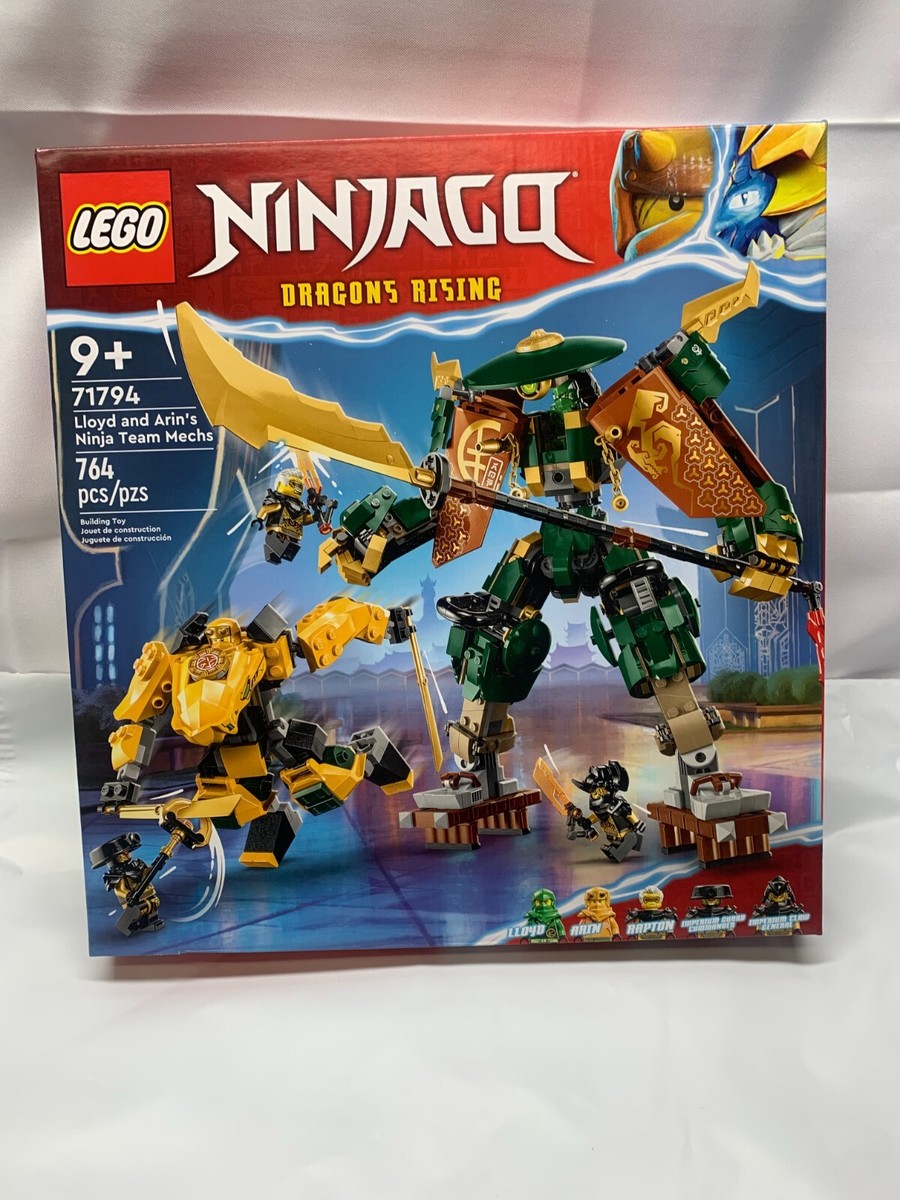 LEGO Ninjago Dragons Rising Lloyd Arin's Ninja Team Mechs