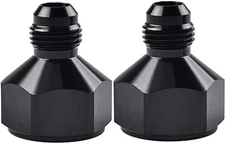 2PCS 10AN Female to 8AN Male Flare Reducer Fitting Fuel Cell Bulkhead Adapter US
