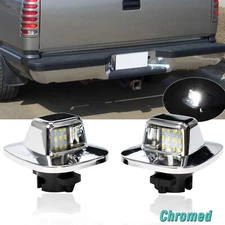 LED License Plate Light For 88-00 Chevy C/K 1500 2500 3500 BRIGHT WHITE Tag Lamp