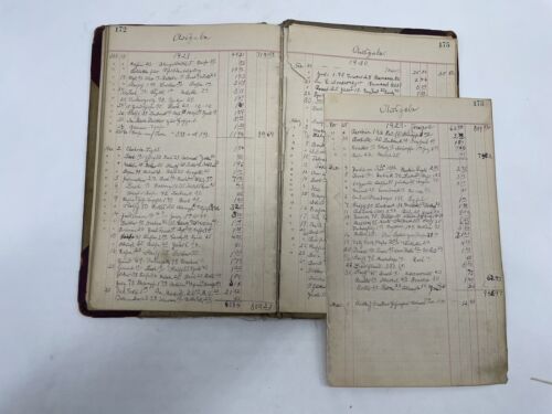 Vintage Empire Flat Opening Blank Book No. 68 1/8 Journal (Hand Written 1915-31) - Picture 11 of 16