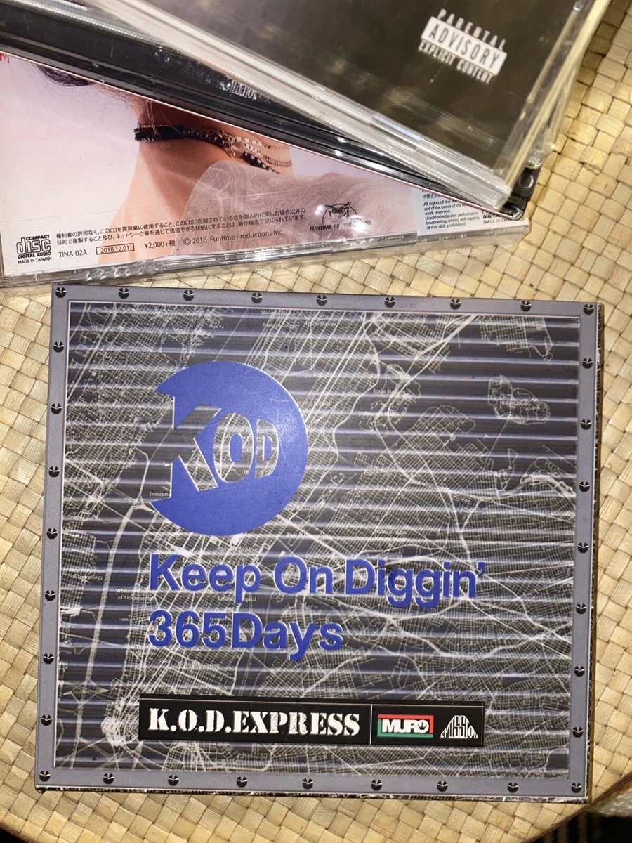 Dj muro kod express keep on diggin 365 days cd. Like new VG+