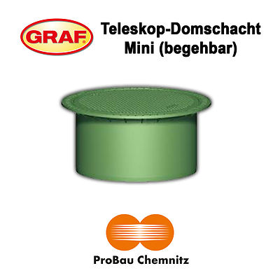 GRAF Teleskop-Domschacht Mini mit PE-Deckel, begehbar