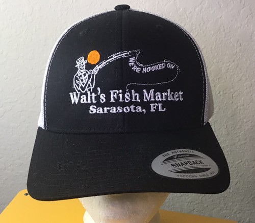 Walt’s Fish Market Sarasota FL Adjustable Snapback Hat