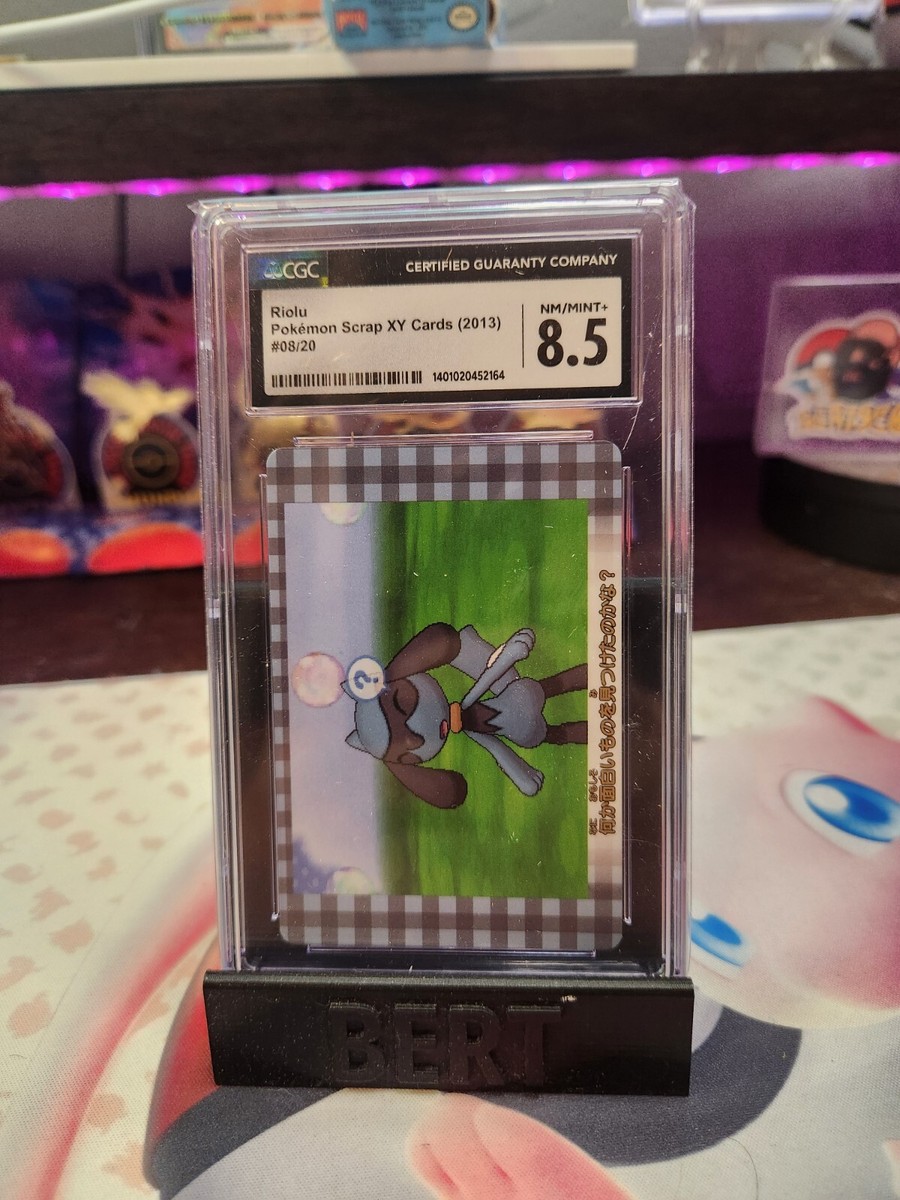 ポケモン スクラップ ルカリオ リオル XY pokemon scrap Riolu Pokemon Scrap XY Cards POP 1!!!!! | eBay