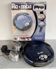 ROOMBA PRO Robotic Floor Vacuum Cleaner IROBOT Needs New Battery