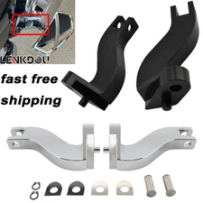 Passenger Foot Peg Mount Kit For Harley Touring Street Glide Road King 1993-2023