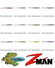 Z-Man SMH WormZ (SMHW) Shakey Head 6.5 Inches Soft Plastic Bait Any 12 Colors