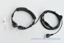 Heavy Duty Throat Vibration Mic for Midland G6 G7 GXT760 LXT110 2-Pin Radio