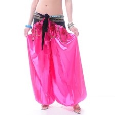 C57 Bloomer Tanzen Satin Hose Tribal Fusion Pumphose Pluderhose Boho Aladinhose