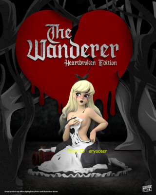 Mighty Jaxx The Wanderer Alice Heartbreak Edition Statue Figure