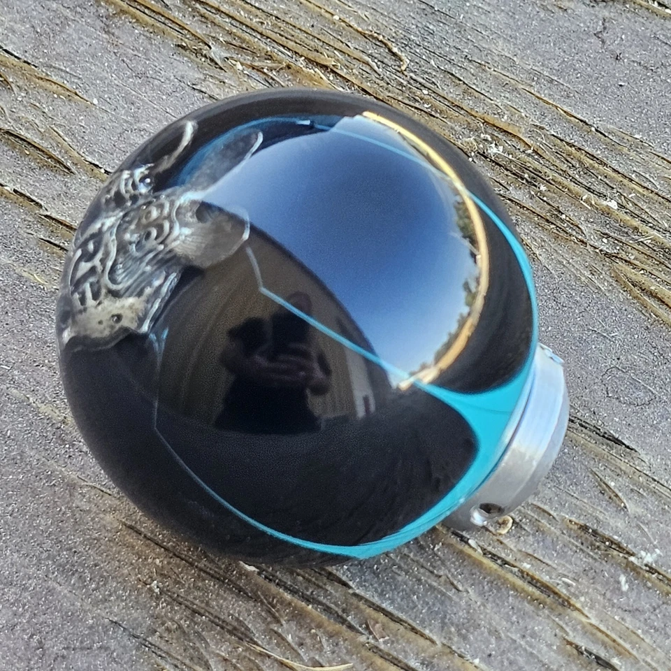 MOONEYES Negro RAT FINK Perilla de Cambio Hot Rod Personalizada Gasser Drag Racing Mango NHRA Foto 2 de 4