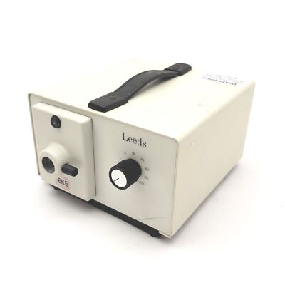 LEEDS SCHOTT FOSTEC EKE 20500./14 Fiber Optic Light Source 150W, 120VAC 60Hz 3A