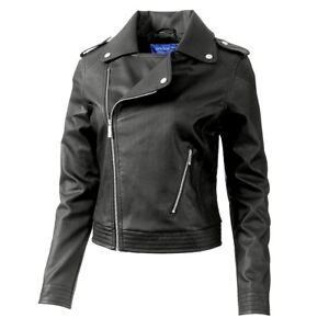 adidas leather jacket womens