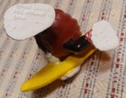 1988 Vintage California Raisins Figure - With Surfboard PVC Figurine By Applause — photo 4